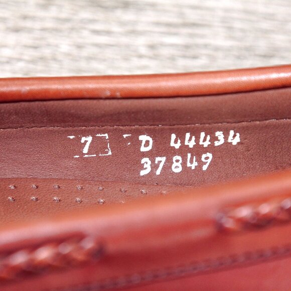 * NIB * $295 Allen Edmonds WOODSTOCK Loafer 7 D Chili * add $15 new Cedar Trees main image 11